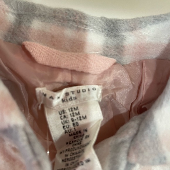 MaxStudio Kids Baby Girl’s Coat-12Months - Picture 6 of 6